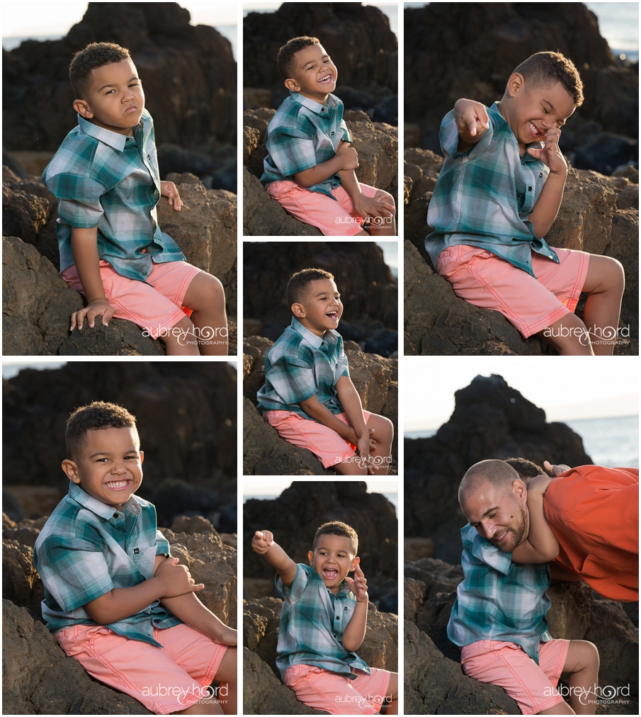 Maui Family Photography Session at Paipu Beach