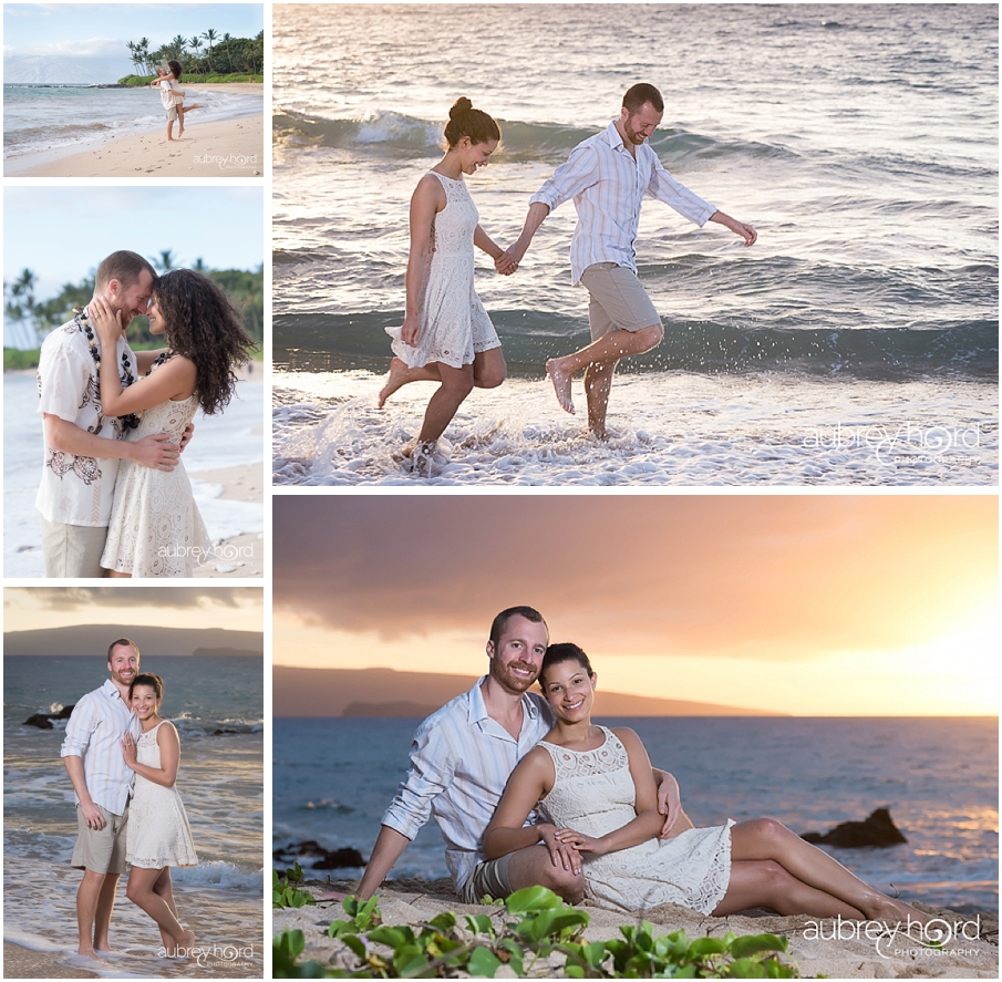 Maui Engagement Photography Session at Palauea Beach