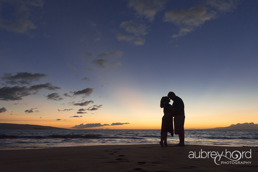 Romantic Maui Portrait at Twilight