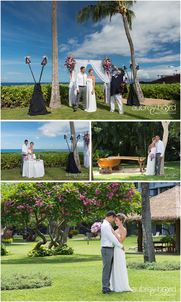 Maui Stylized Wedding Shoot for Kaanapali Weddings by Maui Photographer Aubrey Hord