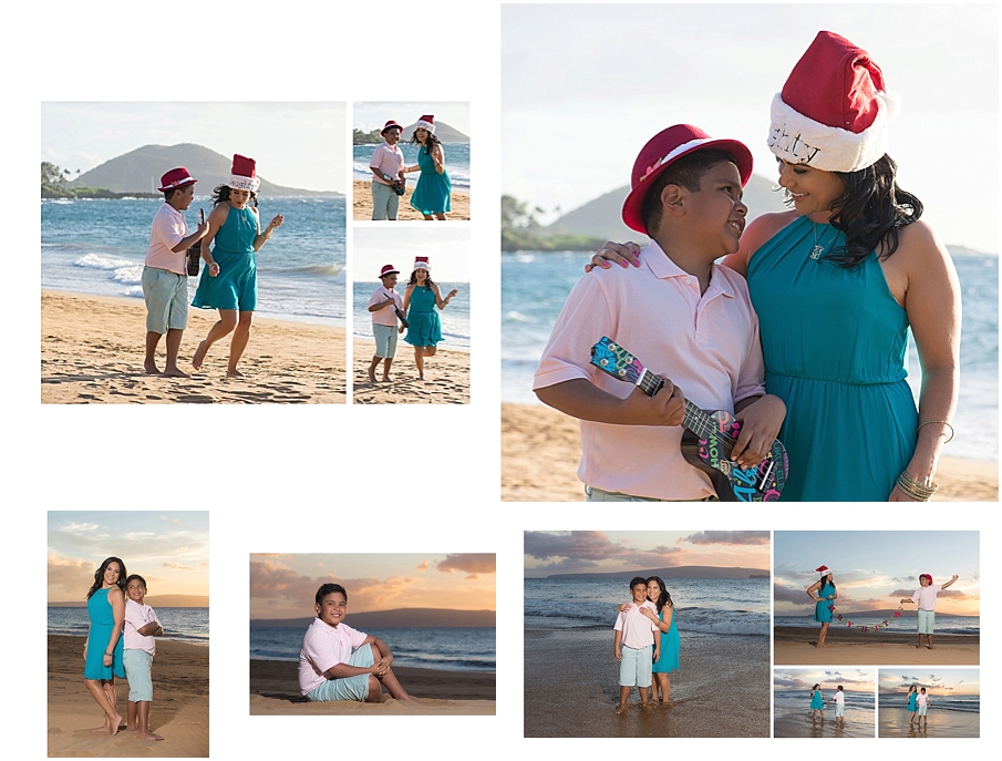 Mother and Son Album by Maui Photographer Aubrey Hord a PPA Certified Professional Photographer specializing in portrait photography based in Hawaii