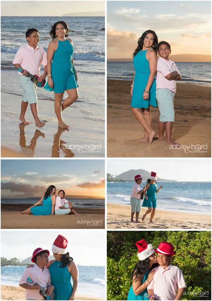 Mother and son photo session in Wailea by Aubrey Hord a PPA Certified Professional Photographer specializing in portrait photography based in Hawaii
