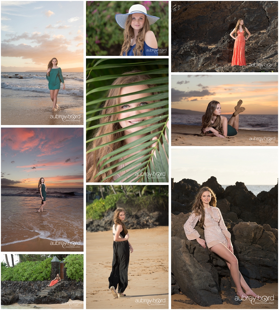 Senior Portraits in Wailea